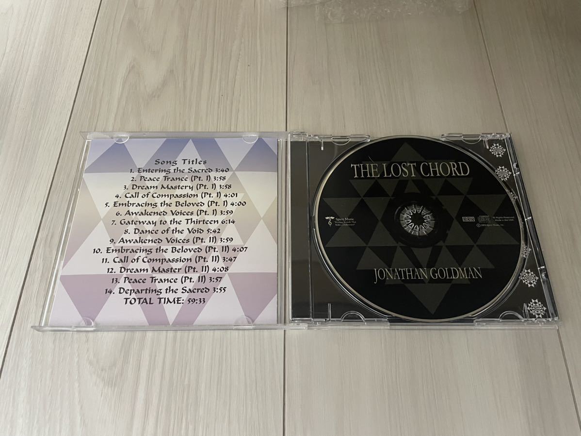 Jonathan Goldman / The Lost Chord:サ゛・ロスト・チョード[Jonathan Goldman:ジョナサン・ゴールドマン] CD NEW AGE 瞑想 AMBIENT_画像2