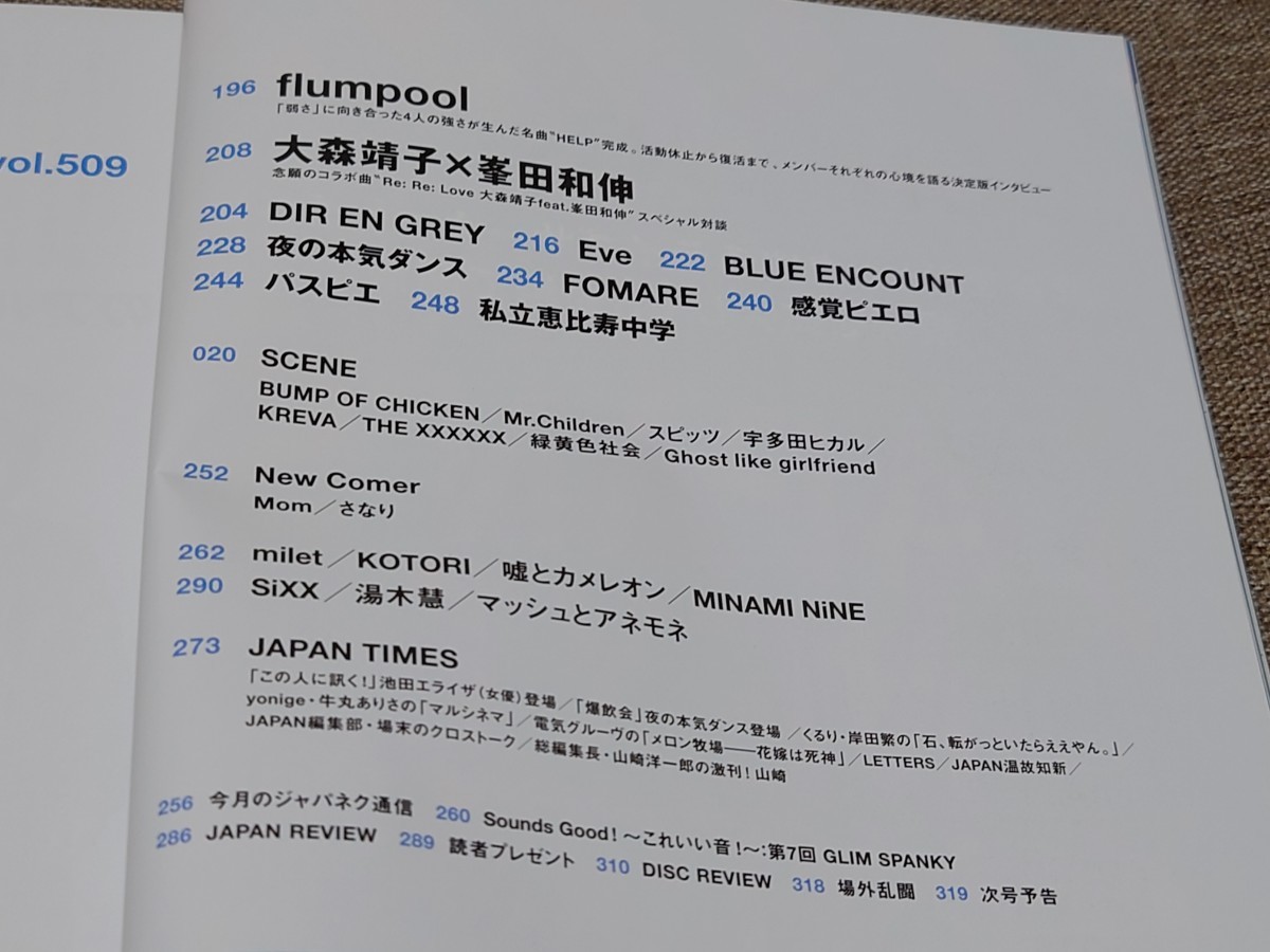 rockin'on JAPAN ロッキング・オン・ジャパン 2019年 7月号 Vol.509 米津玄師 ゆず ユニゾン斎藤宏介2万字 マンウィズ HYDE My Hair is Bad_画像4