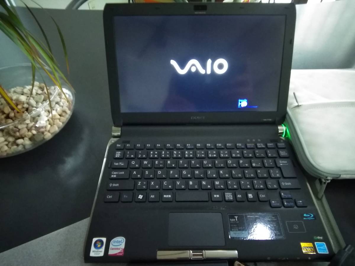 ジャンク SONY ソニー VAIO VGN-TT70B 11インチ windows vista PCG-4Q4N バイオ_画像2