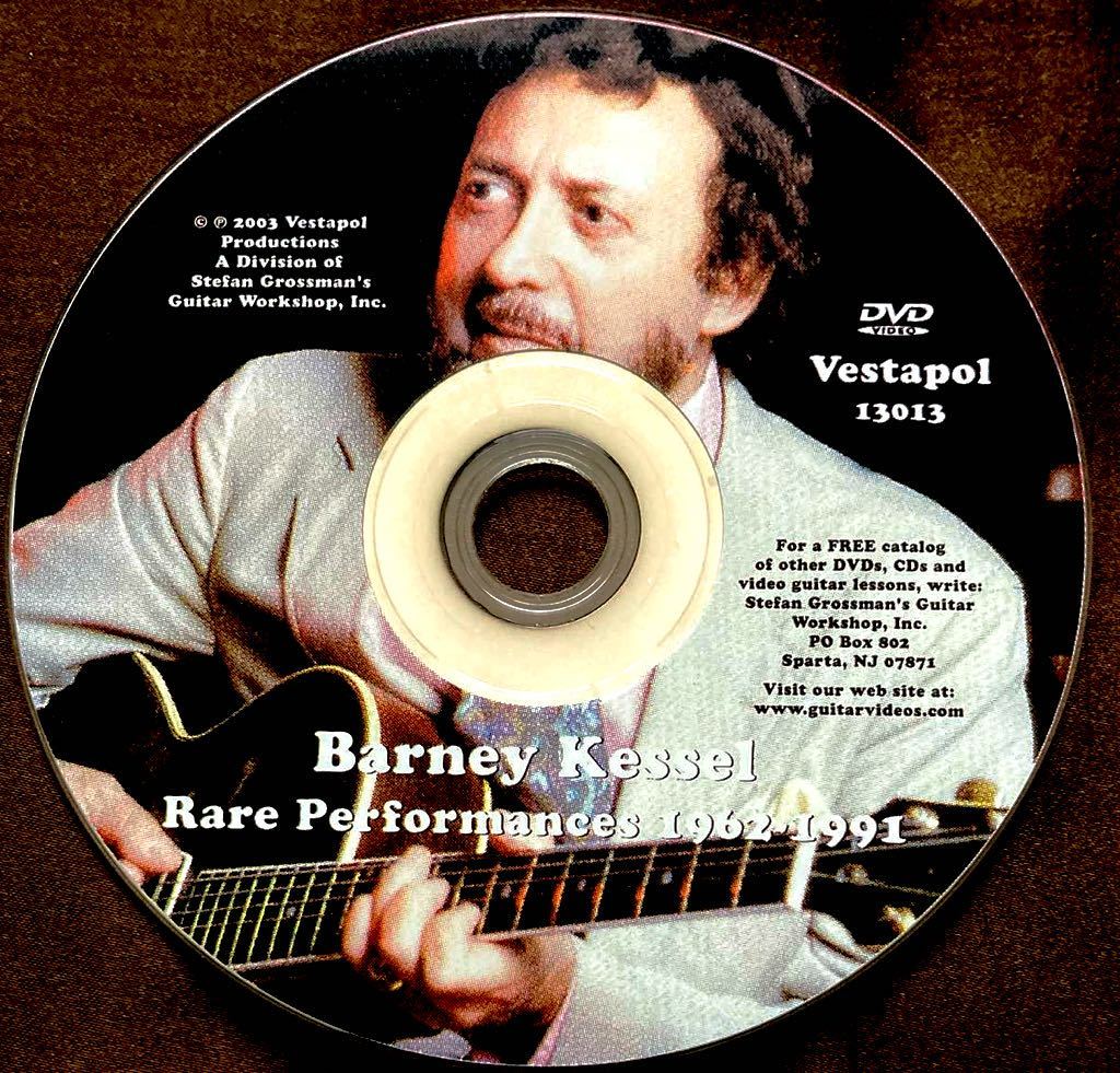 DVD/ bar knee *ke cell / Jazz * guitar . Takumi /BARNEY KESSEL/ rare image compilation /JAZZ GUITAR name hand / guitar * Trio / Solo * guitar /1962-1991 year 