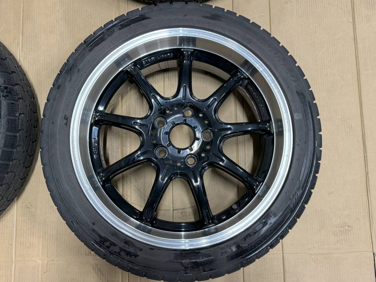 RAYS  Rays  57 Gainer 215/45R17 17 дюймов  7J 50 114.3 5H  4 штуки  комплект    зимняя резина   комплект  