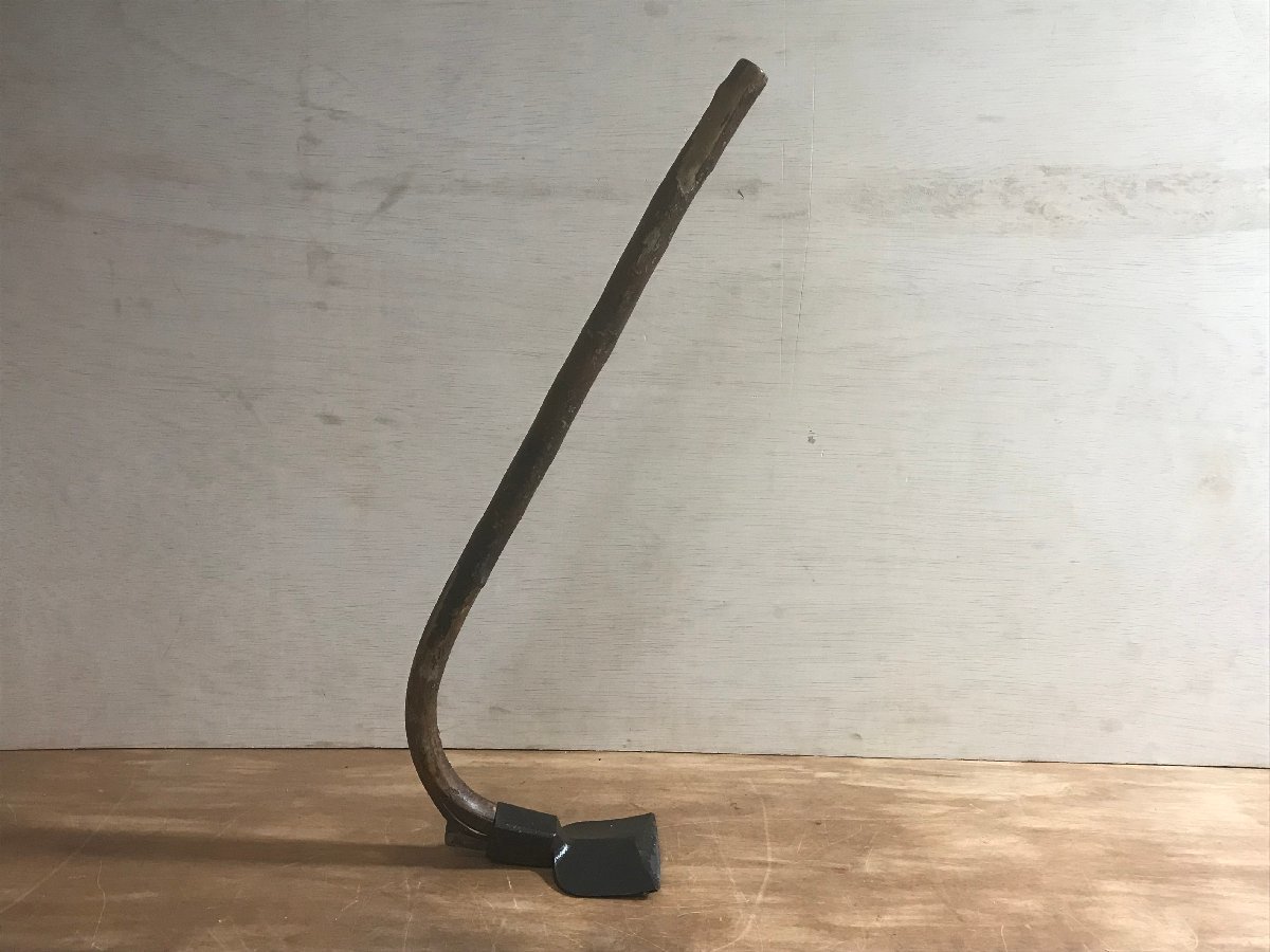 BA536 # включая доставку #........ ветка порез круг futoshi пилинг топорик топор . режущий инструмент плотничный инструмент инструмент старый инструмент старый .. уличный лезвие ширина :9.5cm 698g /.MA.
