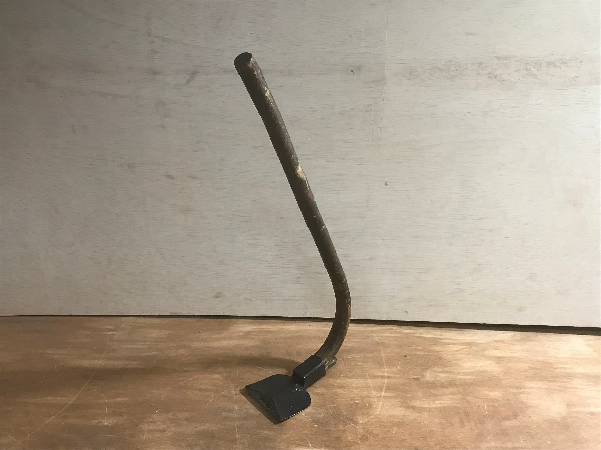 BA536 # включая доставку #........ ветка порез круг futoshi пилинг топорик топор . режущий инструмент плотничный инструмент инструмент старый инструмент старый .. уличный лезвие ширина :9.5cm 698g /.MA.