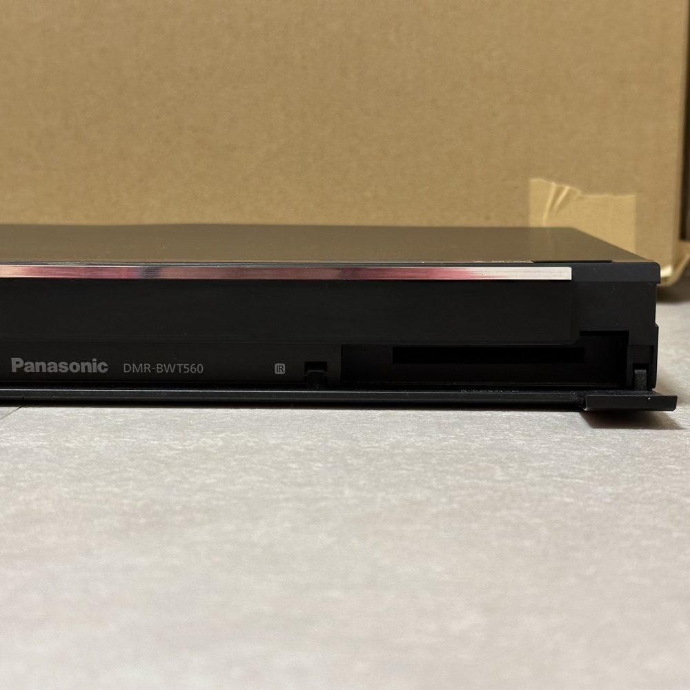通電確認 Panasonic DMR-BWT560 BDレコーダー 2014年製 HDD欠品 現状品にて_画像4