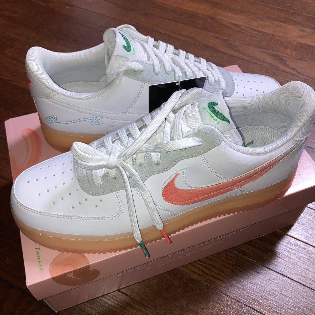 30.0cm以上 NIKE FLYLEATHER AIR FORCE1 us12 mayumi yamase