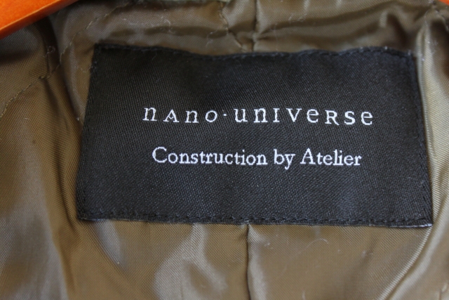 ★送料無料★ナノユニバース nano universe Construction by Atelier★とっても素敵な定番モッズコート★サイズM_画像4