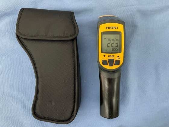 【中古】放射温度計 INFRARED THERMOMETER FT3700 HIOKI_画像2