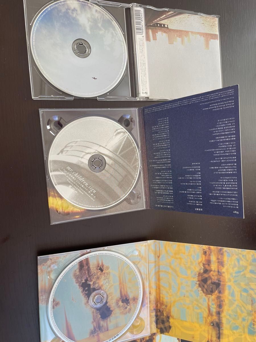 【値下げ】Mr.Children CD シングル　Any sign 四次元Four Dimensions セット