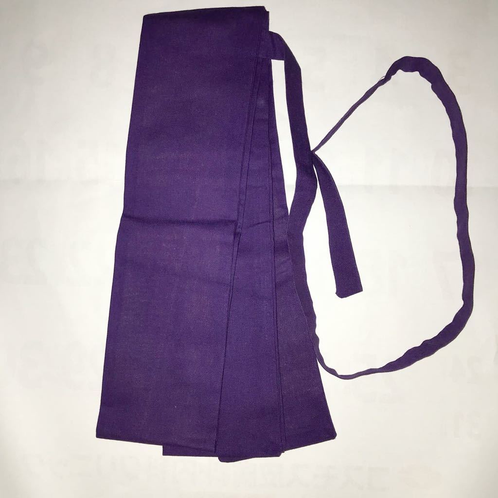 刀袋 白鞘 (3点)大刀 日本製 手作り(紫色)の画像2