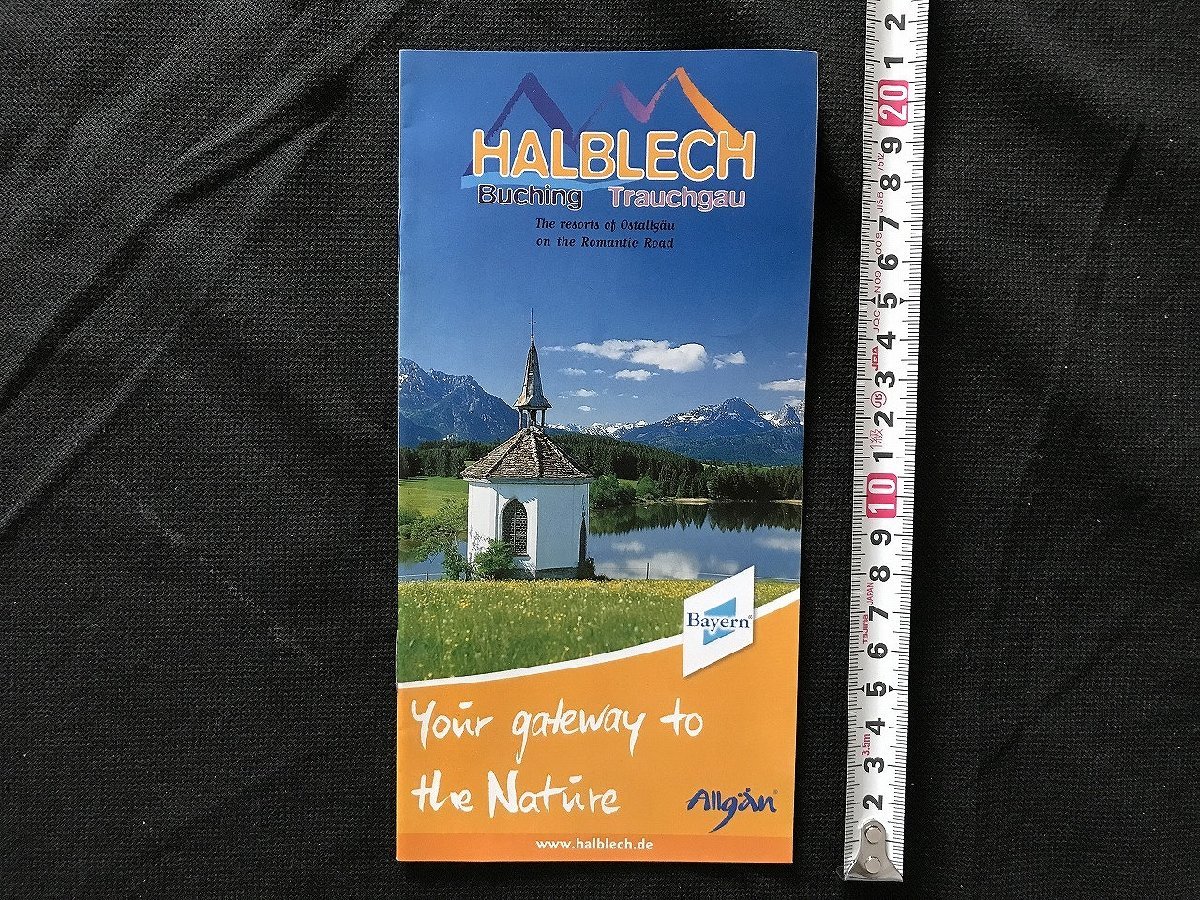 i□*　外国のパンフレット　Halblech　ハルプレヒ　ドイツ連邦共和国　観光　案内 ガイド　1点　/A07-①_画像1