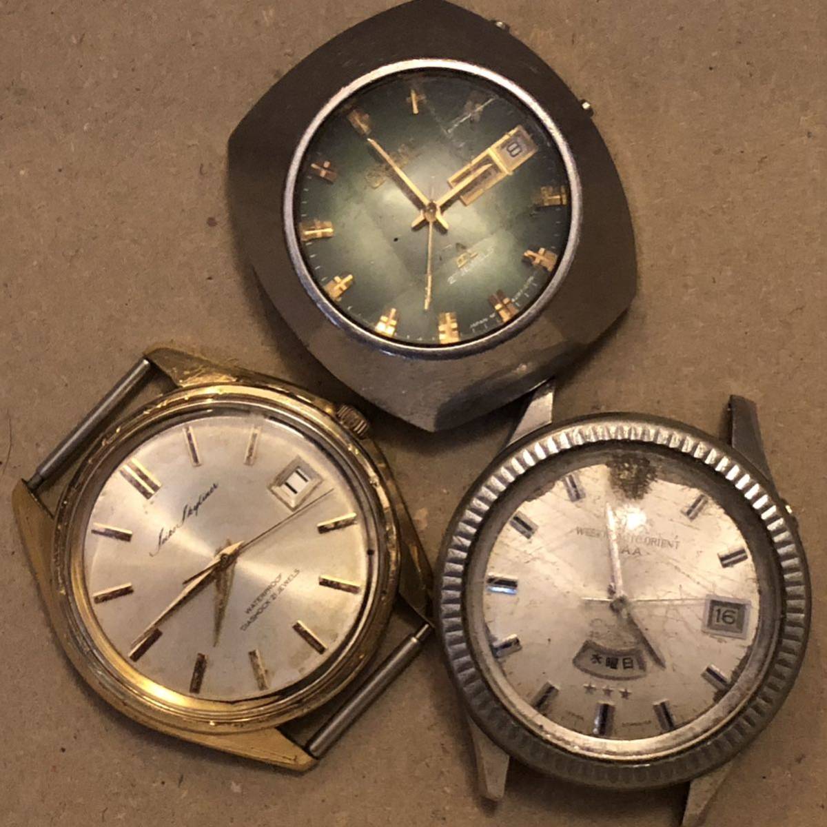 SEIKO セイコー 腕時計 6222-8000 スカイライナー オリエント orient 腕時計 F429-21969 F104948K クロノエース トリプルエース_画像1
