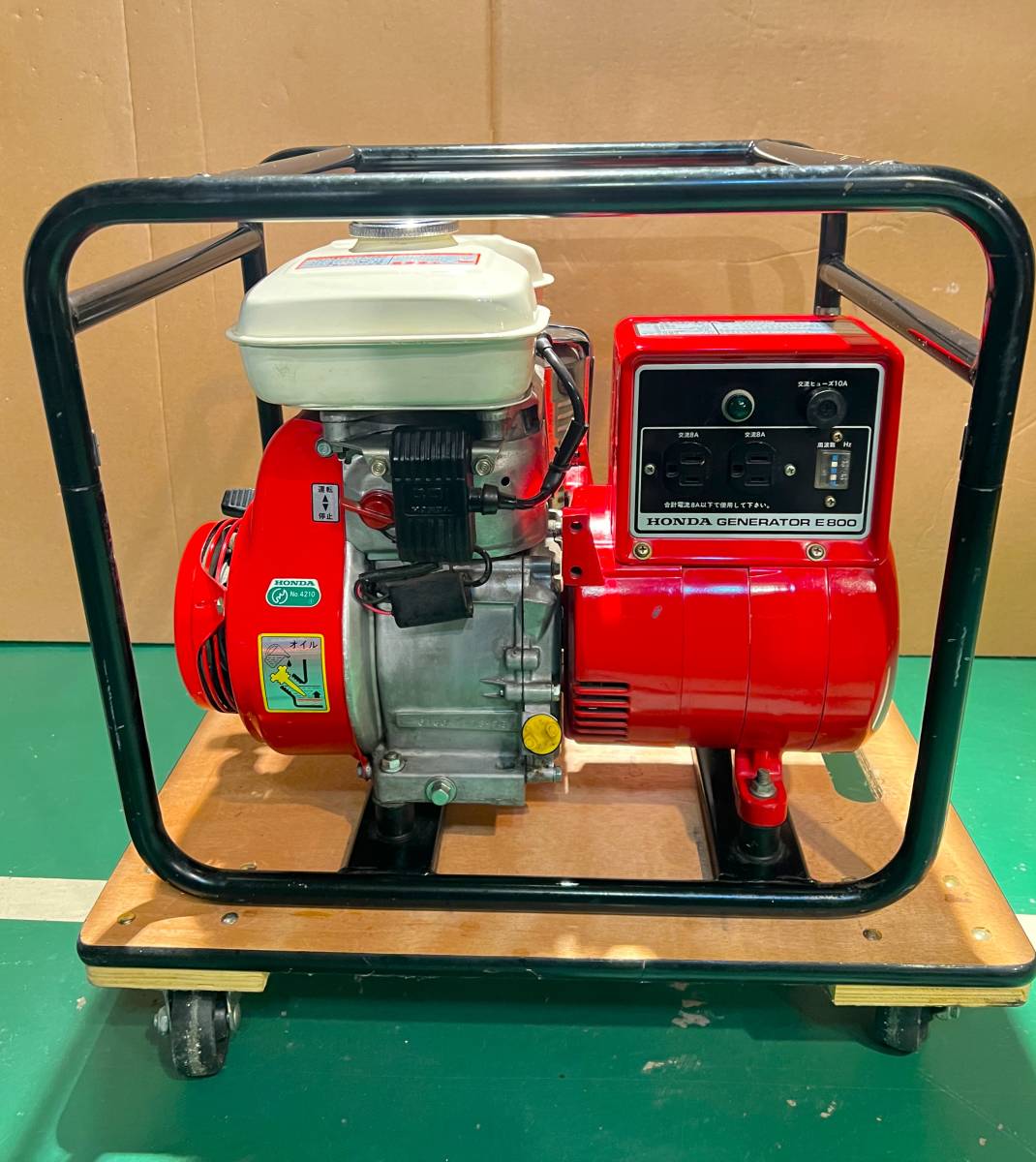 美品 Honda ホンダ発電機 E800 災害用 防災用 非常発電機 美品 Honda ホンダ発電機 E800 災害用 防災用 非常発電機