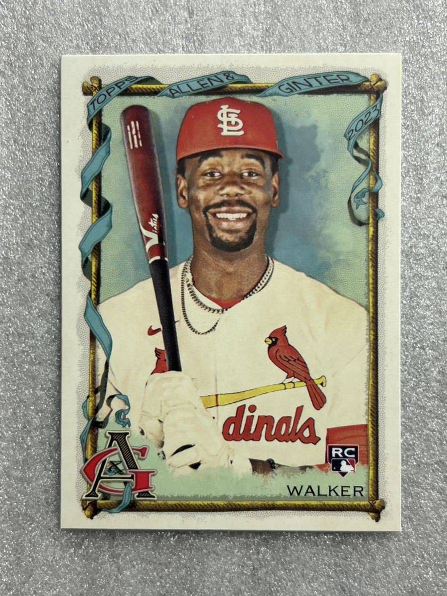 【RC】　ジョーダン　ウォーカー　（Jordan Walker）　topps MLB RC カード　カージナルス_画像1