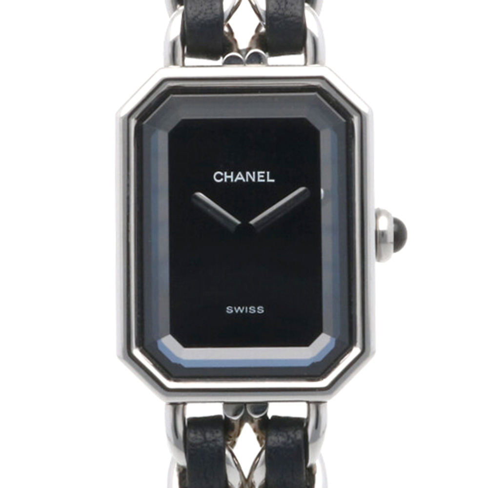 シャネル プルミエール L 腕時計 時計 ステンレススチール H0451-L クオーツ レディース 1年保証 CHANEL 中古 美品
