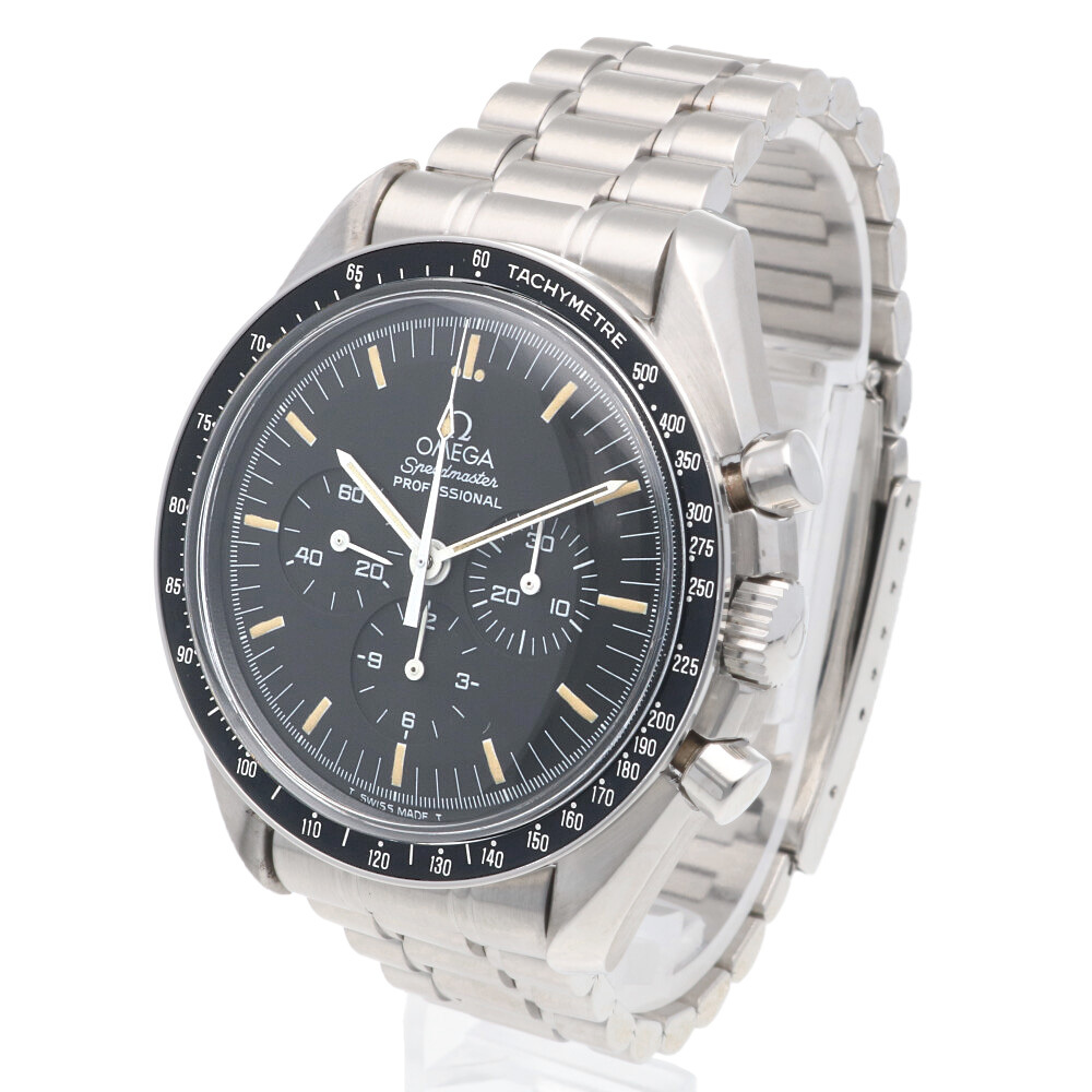 オメガ スピードマスター プロフェッショナル 腕時計 時計 ステンレススチール 145.022 手巻き メンズ 1年保証 OMEGA 中古_画像3