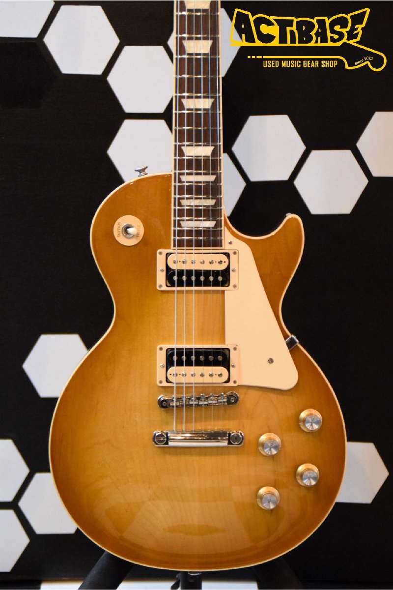 【中古】Gibson Les Paul Classic Honey Burst 2022 ギブソン レスポールクラシック【メンテナンス済】の画像1