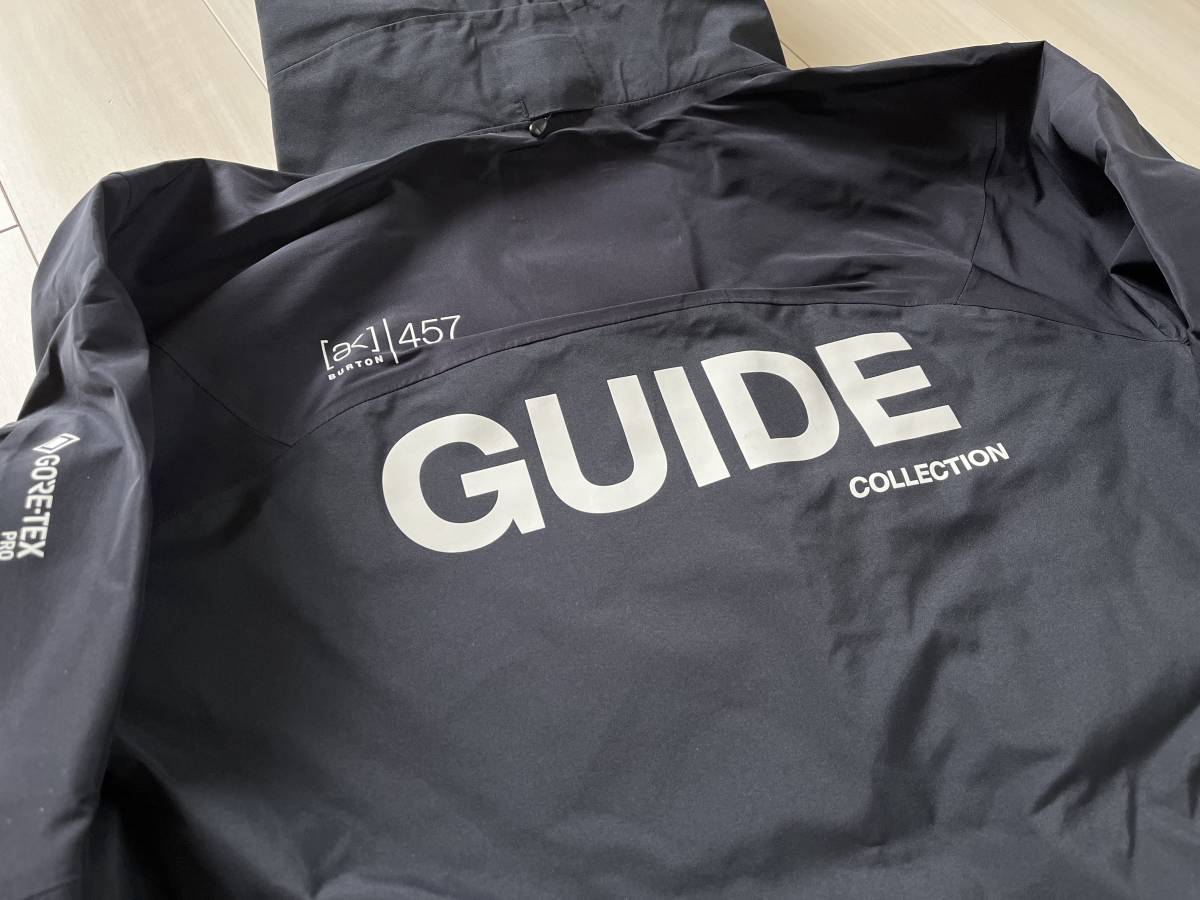 BURTON ak457 GORE-TEX GUIDE JK BLACK L-SIZE 未使用品 藤原ヒロシ_画像4