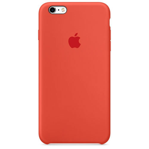 Apple iPhone 6s Plus , iPhone 6 Plus 用 アップル 純正 シリコンケース Orange オレンジ 純正ケース 未使用 iPhone6sPlusケース_画像2