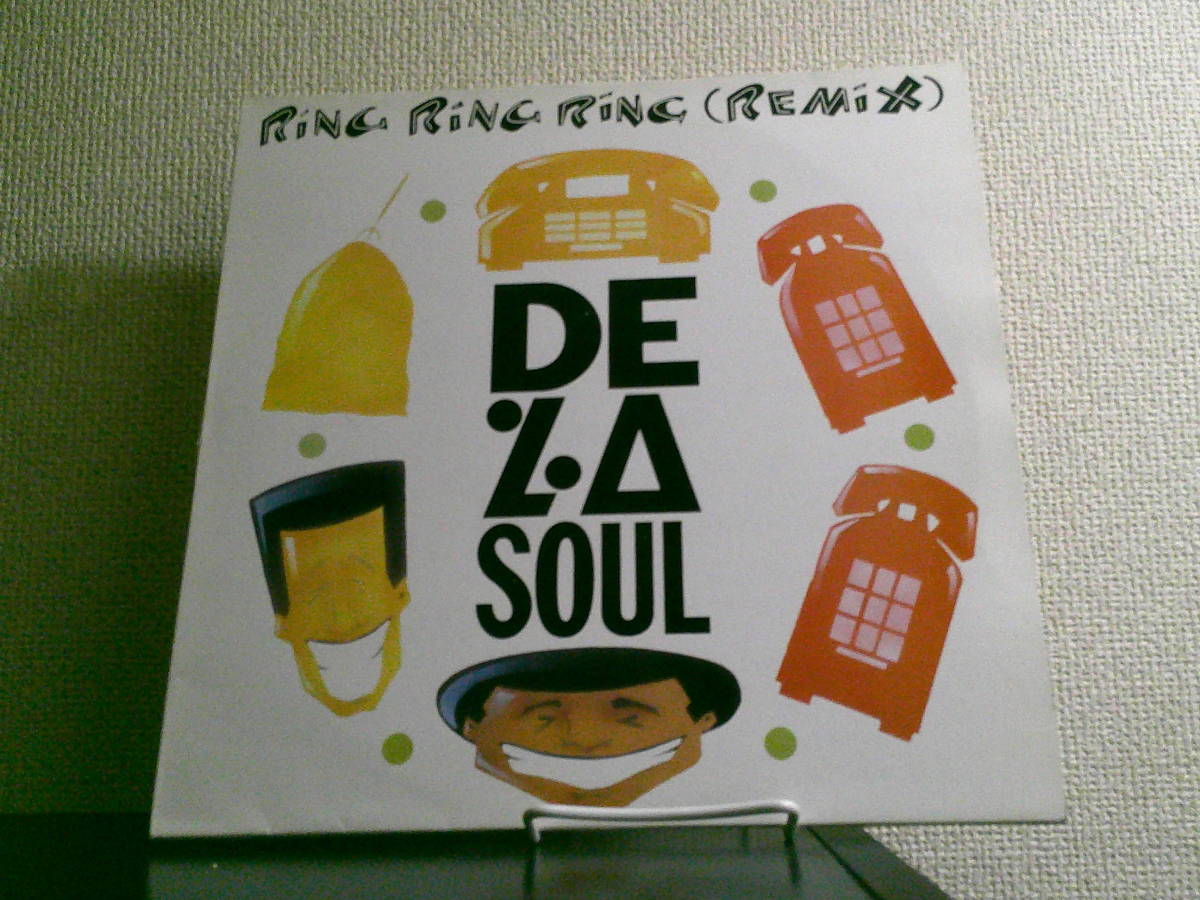 UK12' De La Soul/Ring Ring Ring-Remix *Remixed by C.J.Mackintosh　　_画像1