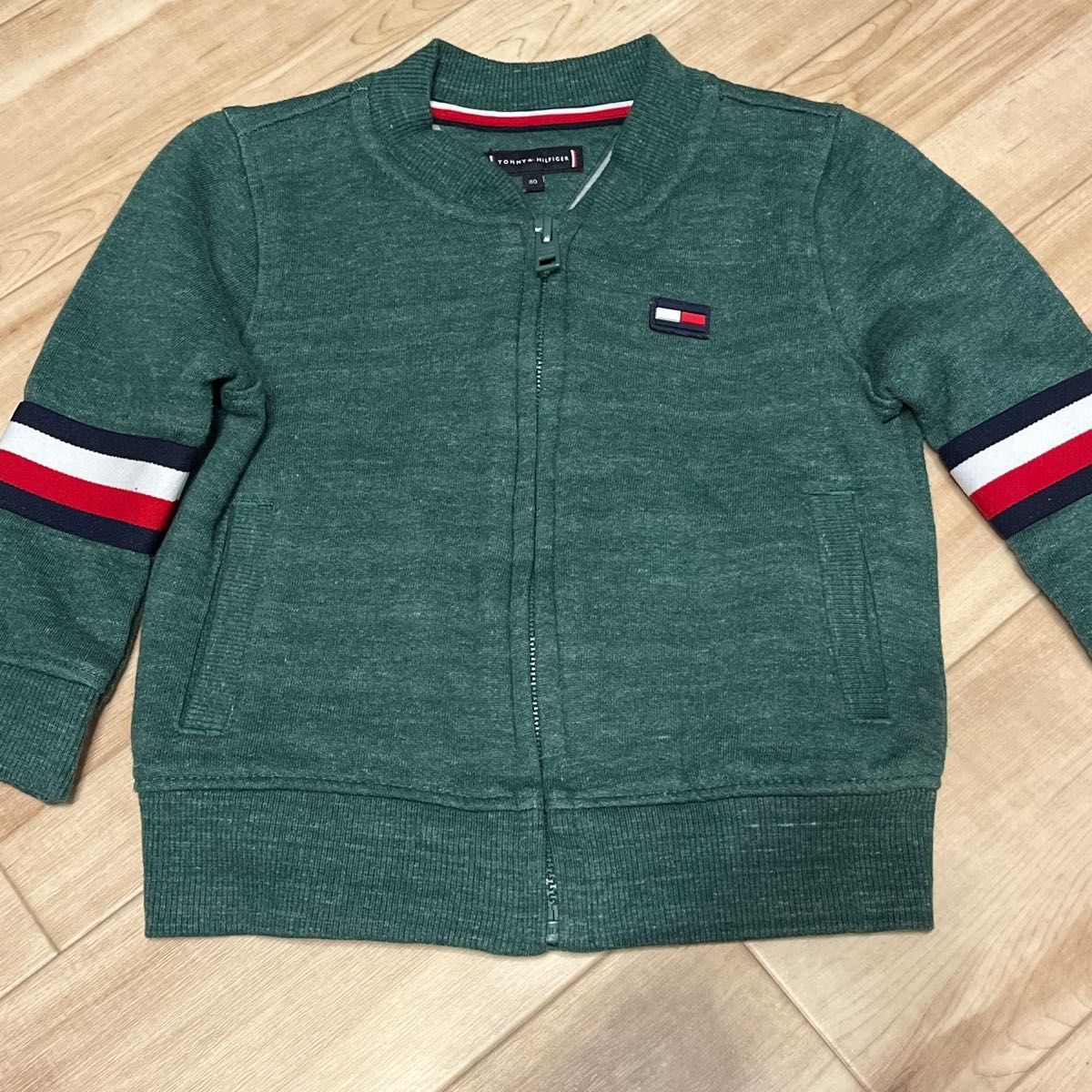 値下げ　Ralph Lauren ベビー　８０　  スウェット　ジップアップ　ジャケット　