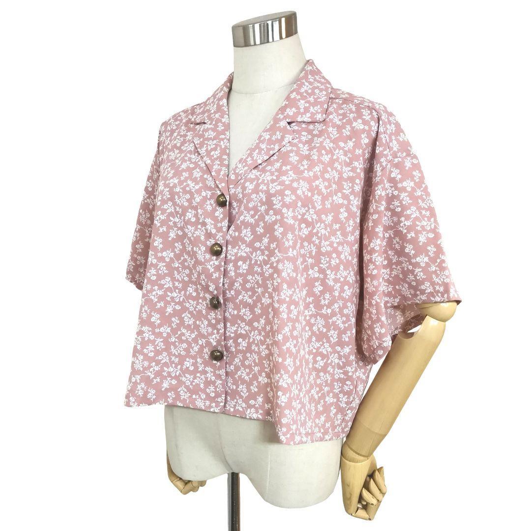【XL】apres jour アプレジュール レディース シャツ 半袖 ピンク