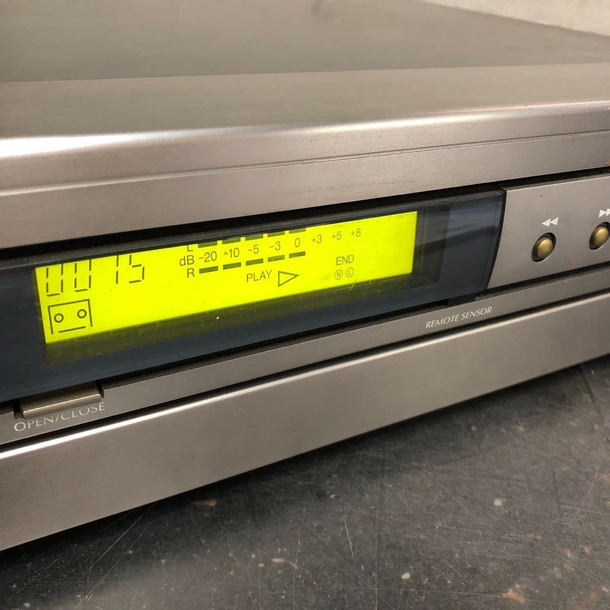 DENON デノン カセットデッキ DR-210　カセットテープ_画像2