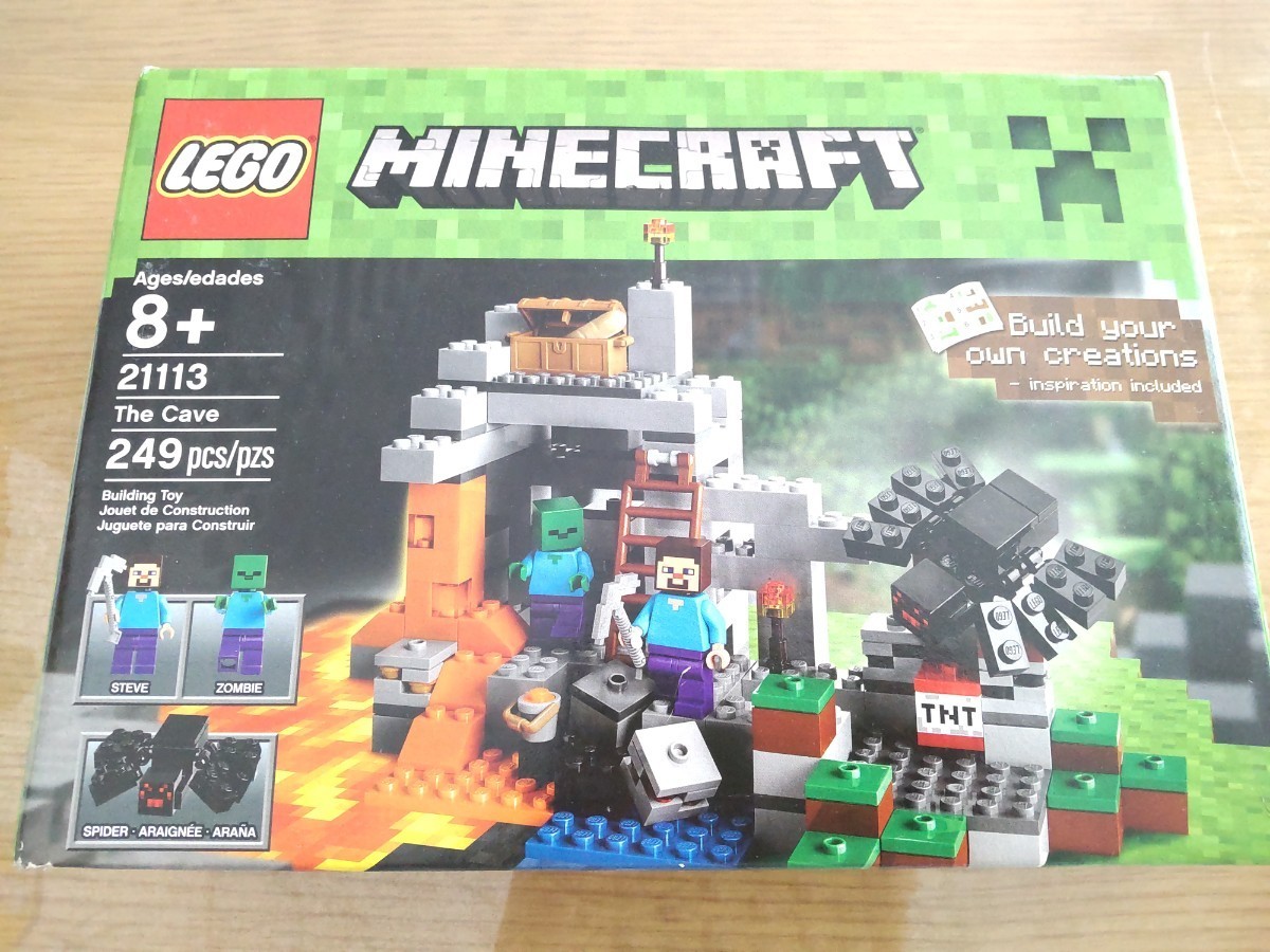 輸入レゴ マインクラフト ザ・ケイブ 洞窟（LEGO Minecraft The Cave 21113 ） [並行輸入品](中古品)　即決 LEGO_画像1