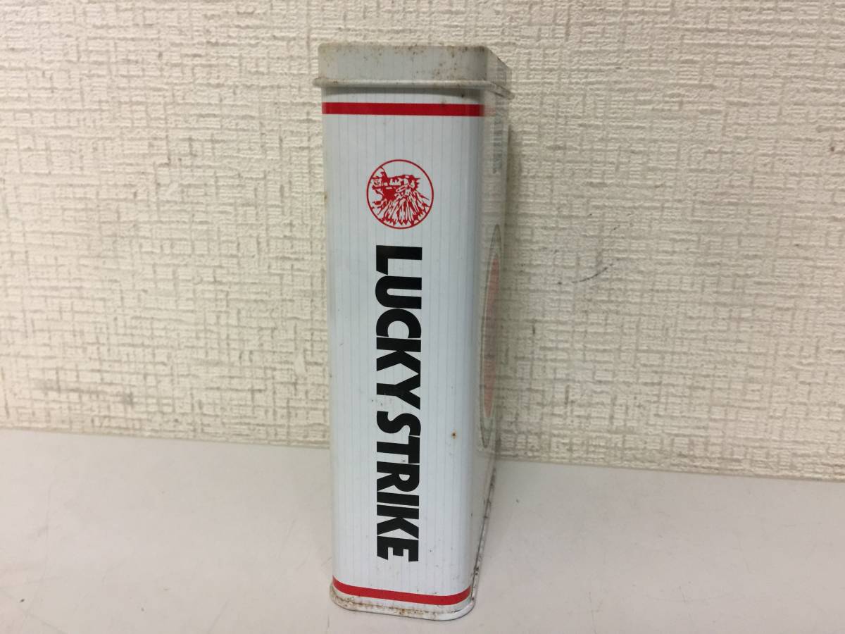 LUCKY STRIKE　ラッキーストライク　灰皿　缶　たばこ型　未使用　高さ15cm　　　　A2_画像2