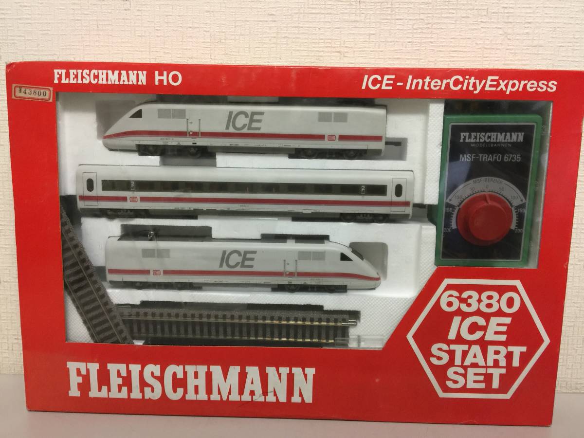 FLEISCHMANN fly shu man HO gauge 6380 ICE START SET MS2