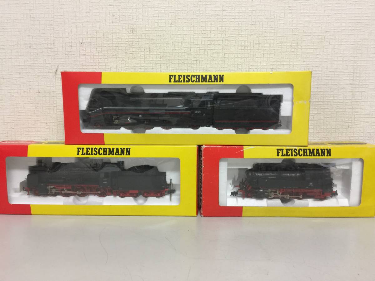 FLEISCHMANN fly shu man HO gauge steam locomotiv 4061 4160 4171 3 point set summarize MS2