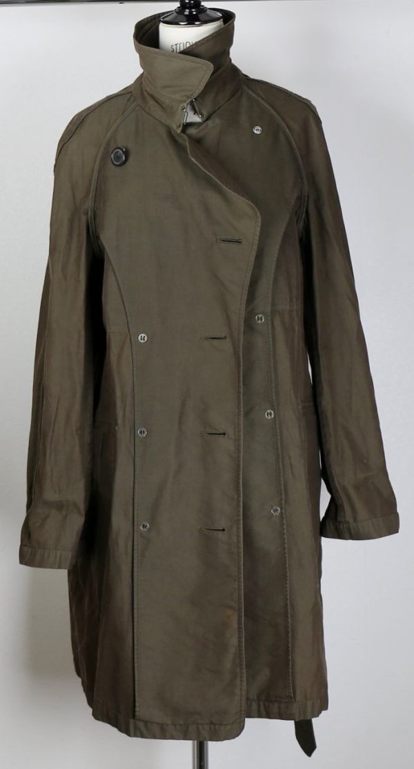 06SS BURBERRY PRORSUM バーバリープローサム ミリタリー コットン トレンチコート 48 イギリス製 1st look trench coat b7472_画像7