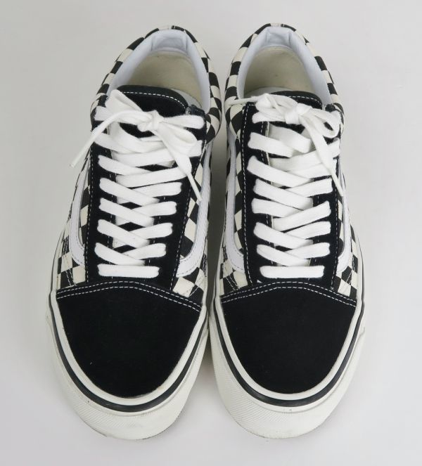 VANS old skool style 36 DX バンズ オールドスクール スニーカー US8.5 26.5cm チェッカー b7705_画像2