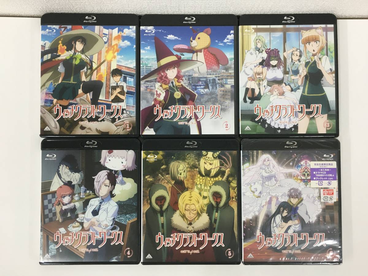 ★☆C683 未使用に近いBlu-ray / ウィッチクラフトワークス 全6巻☆★_画像1