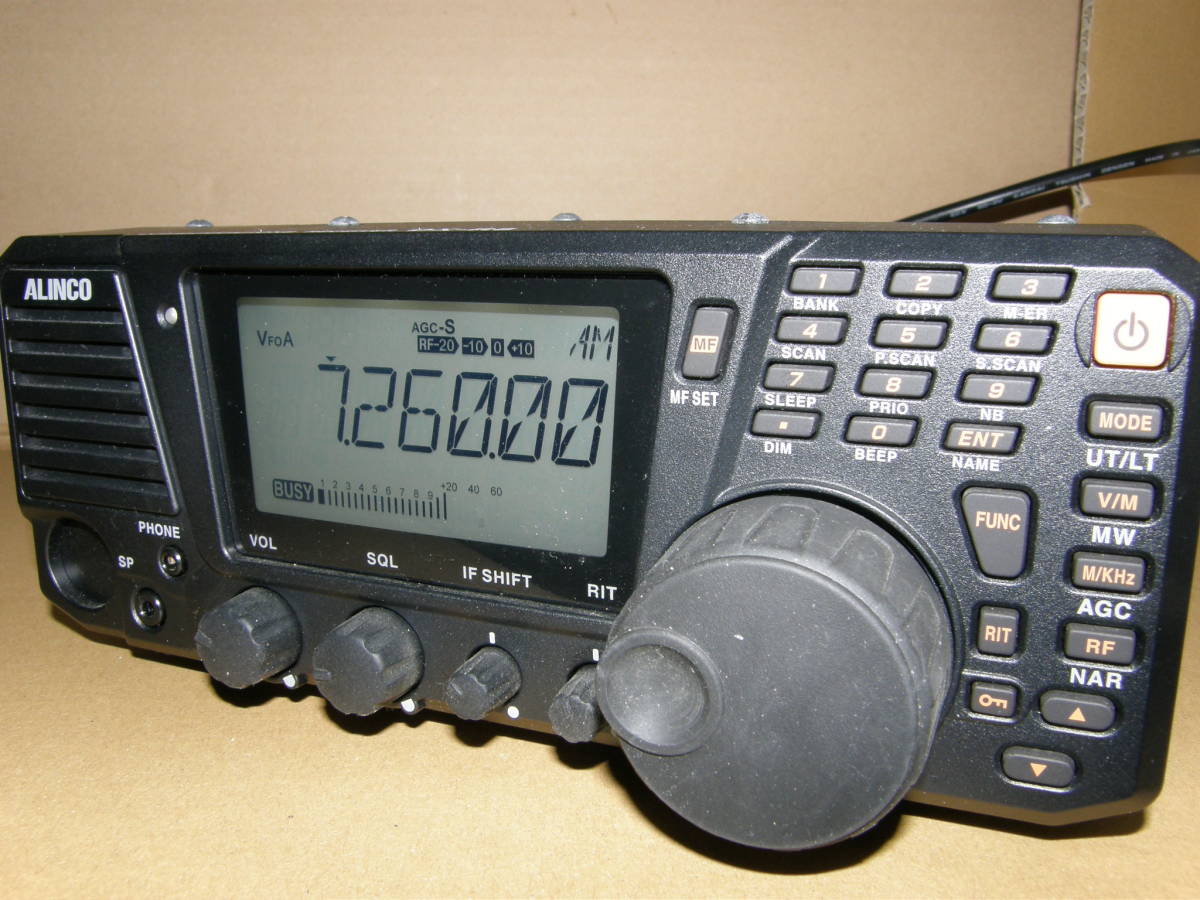アルインコ ALINCO DX-R8 30kHz〜35MHz 受信機 取説付【20 アルインコ ALINCO DX-R8 30kHz〜35MHz 受信機 取説付【20