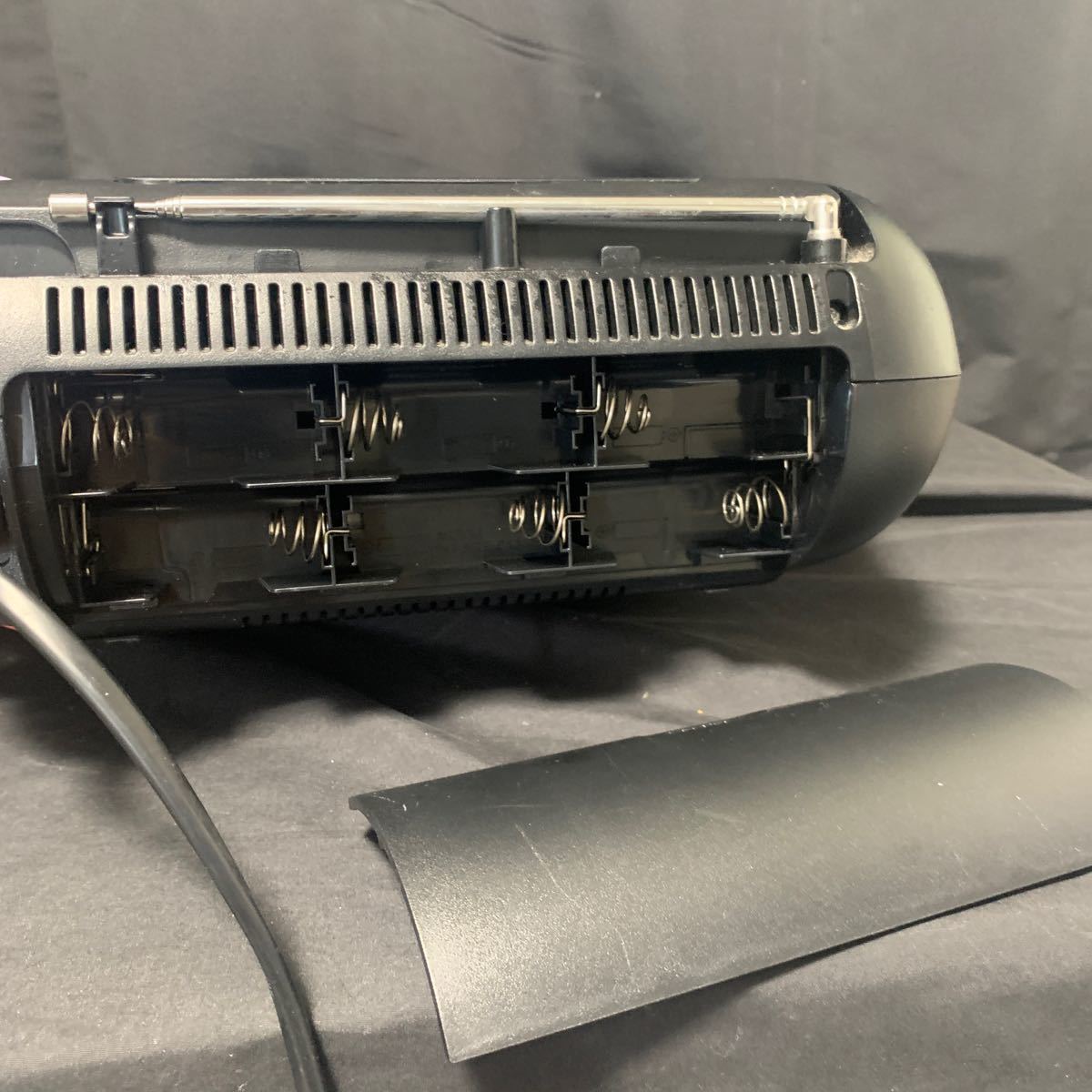 SONY パーソナルオーディオシステム ZS-RS81BT ブラック CDラジオ Bluetooth SDカード USB 2019年製 動作確認済み ソニー CDデッキ_画像8