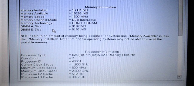 Kingston 8GB×2枚 計16GB KVR16LS11/8 DDR3L PC3L-12800S 中古動作品 ノートPC用 メモリ BIOS確認済み【NM-416】_画像4