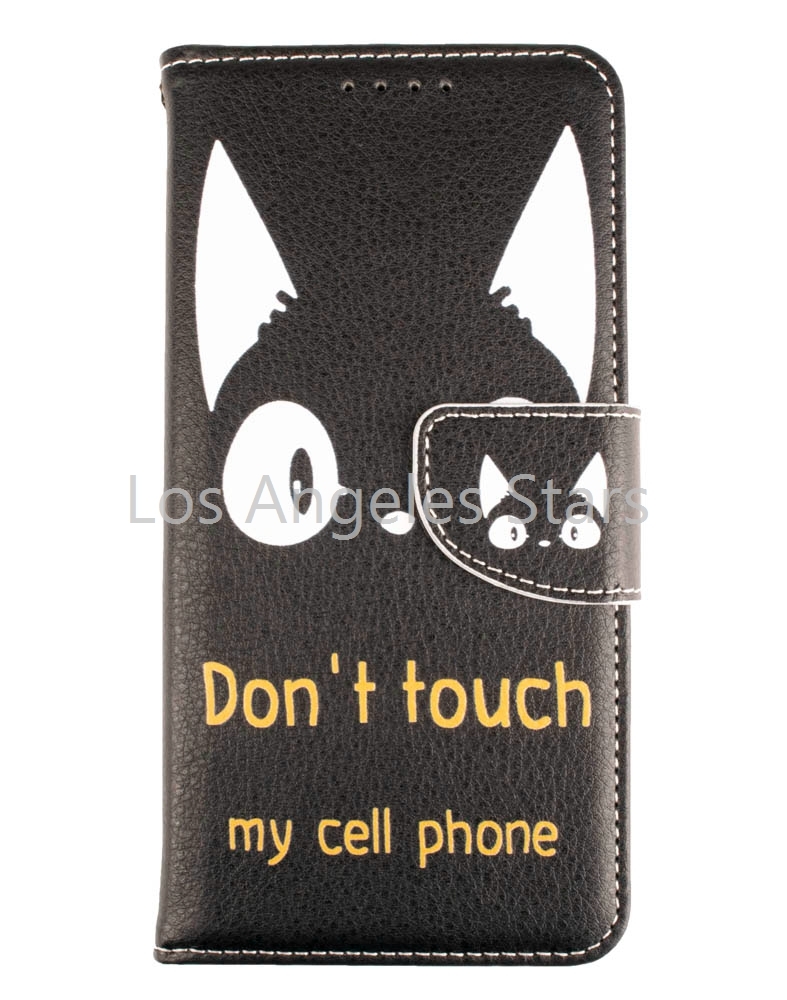 iPhone8 ケース iPhone7 アイフォン8 アイホン8 7 手帳型 カバー 送料無料 可愛い カバー 革 レザー 黒 猫 ねこ かわいい 動物 おしゃれ_かわいい猫のスマホケース
