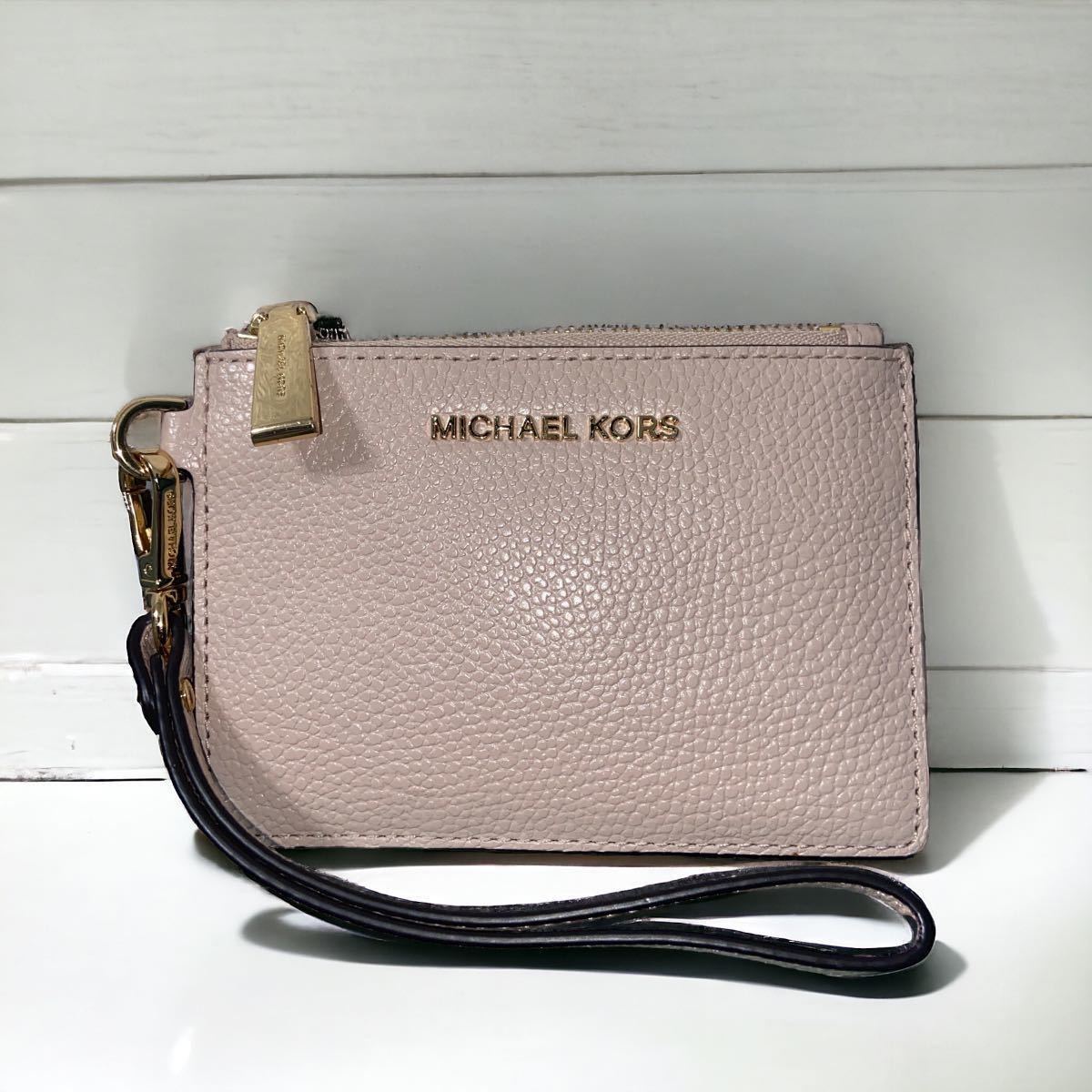 MICHAEL KORS マイケルコース 小銭入れ コインケース パスケース ソフトピンク