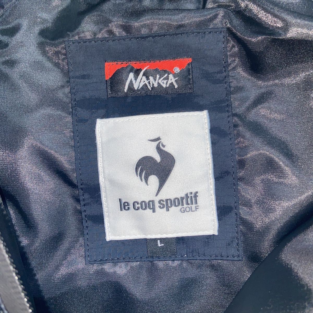 le coq sportif × NANGA ルコック ナンガ ゴルフウェア ブルゾン le coq sportif × NANGA ルコック ナンガ ゴルフウェア ブルゾン