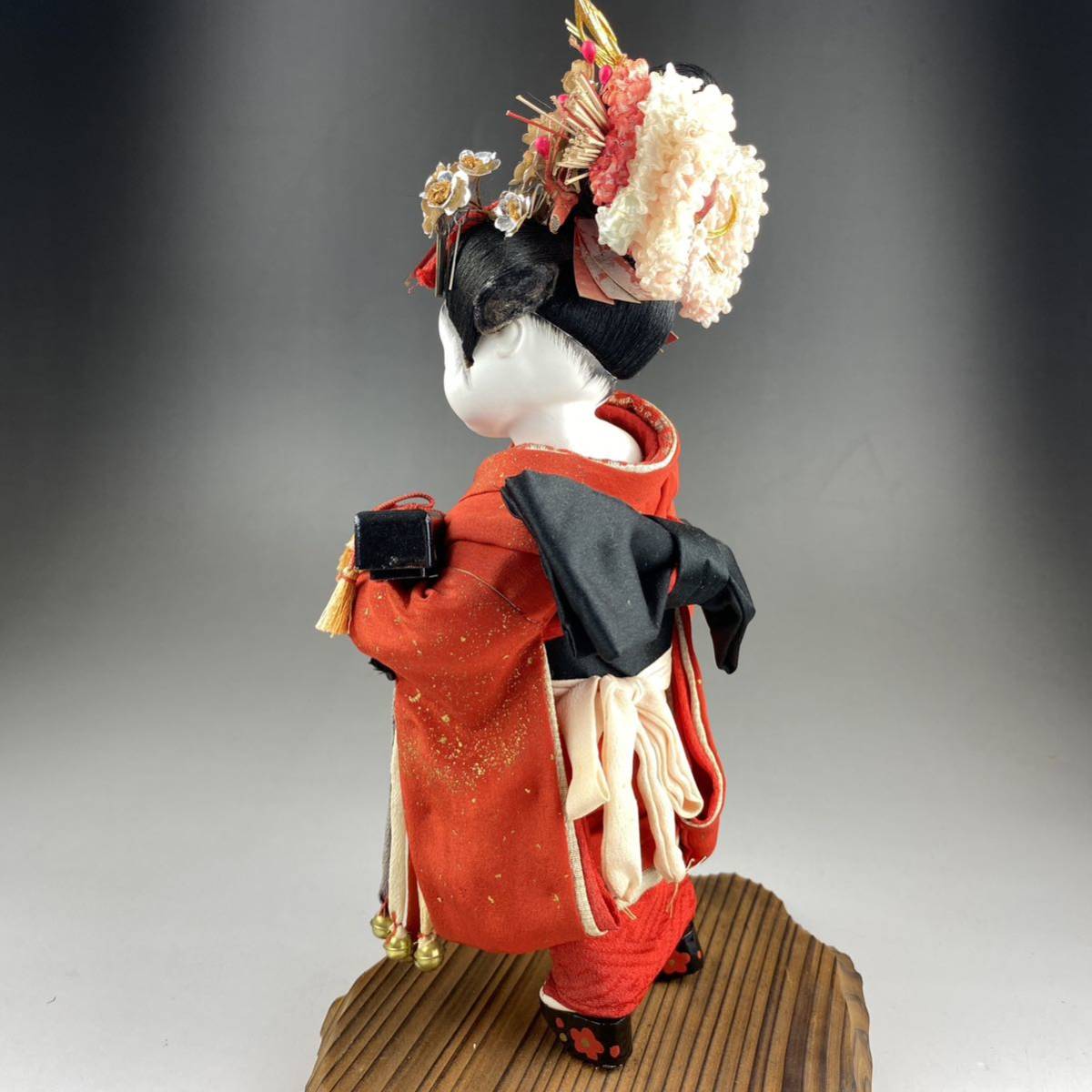 ◆時代 遊郭 禿 カムロ人形 24cm 日本人形 雛人形_画像5