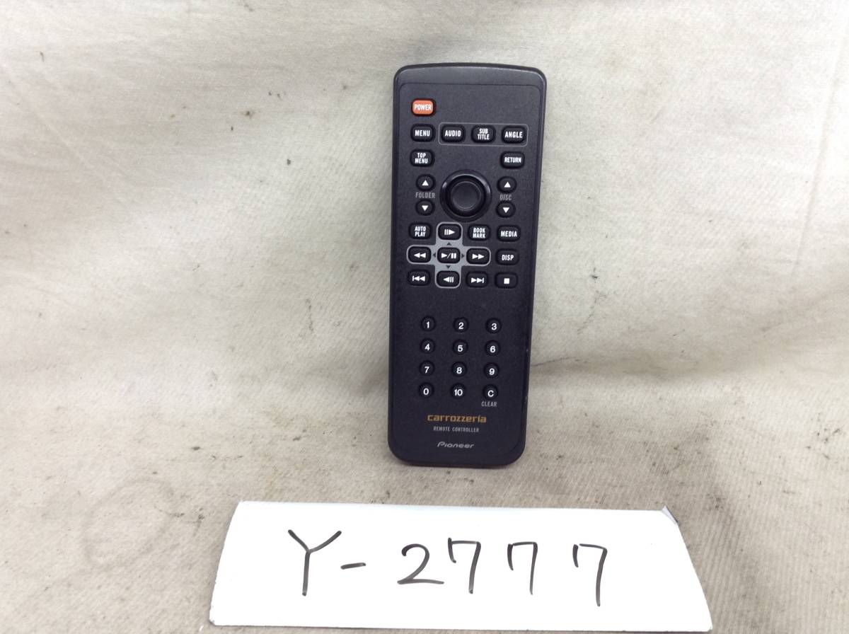 Y-2777 Carozzeria CXC6318 XDV-P70 for remote control prompt decision guaranteed 