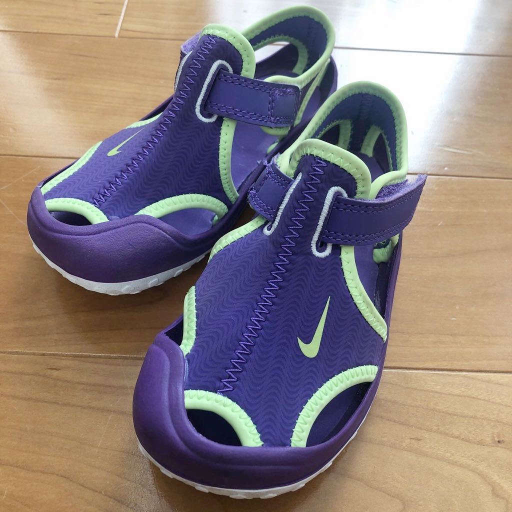 NIKE Nike ребенок сандалии лиловый 16cm