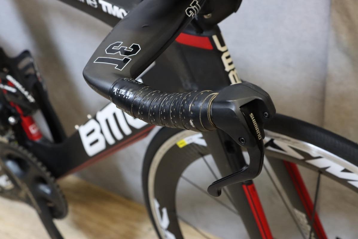 TTバイク■BMC ビーエムシー TM01 フルカーボン MAVIC COSMIC SLS SHIMANO ULTEGRA 6870 Di2 2X11S サイズM 2014年モデル 美品_画像6