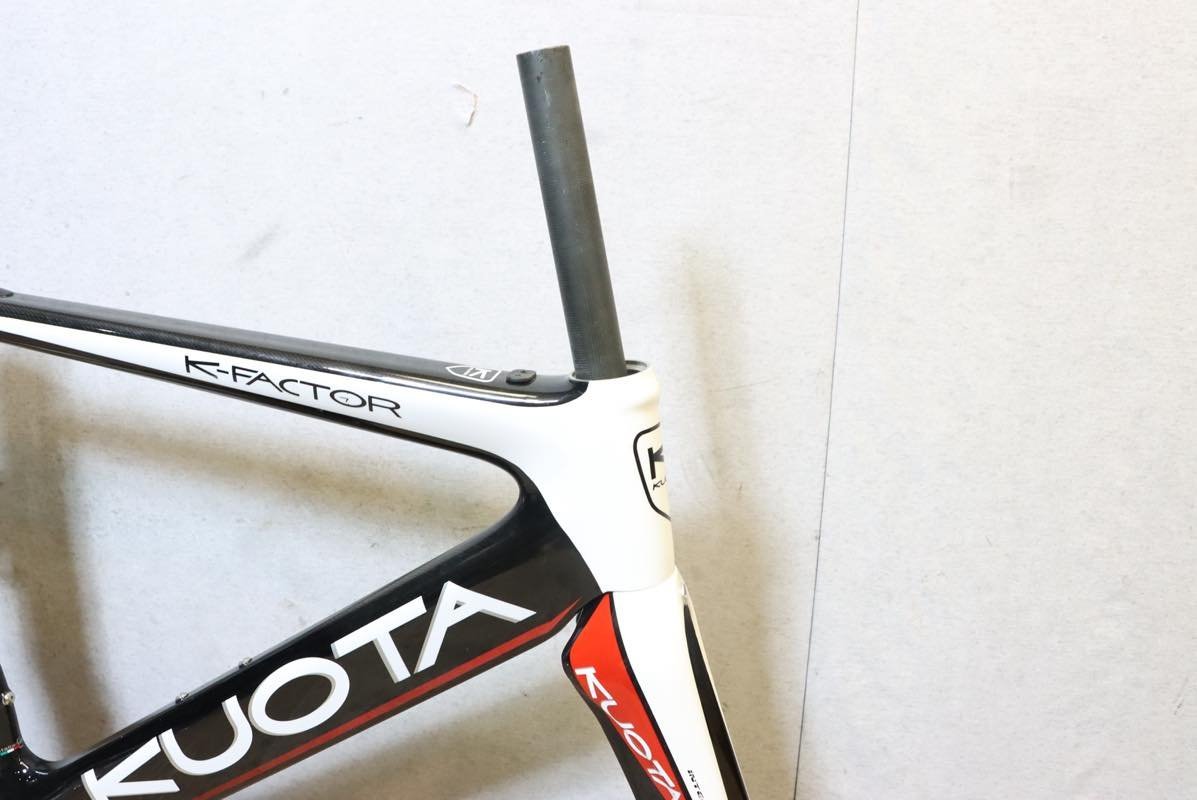 値下げ! □KUOTA クォータ K-FACTOR カーボンフレーム 2012年 Sサイズ 未使用品 難ありの画像3