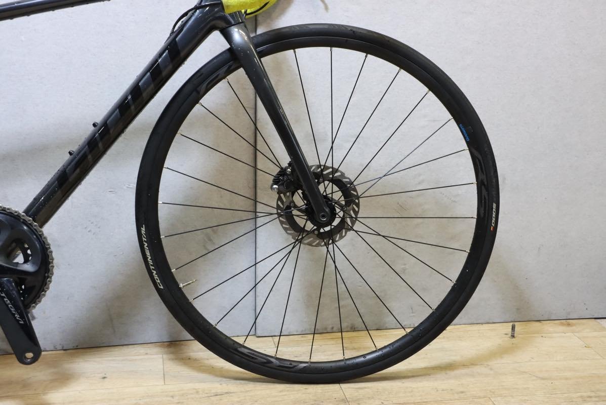 ■GIANT ジャイアント TCR ADVANCED1 DISC KOM フルカーボン SHIMANO ULTEGRA R8020 2X11S サイズXS 2022年モデル 超美品_画像3