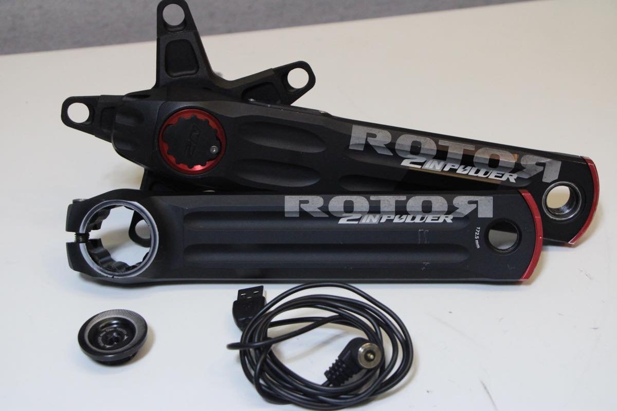 ★ROTOR ローター 2 IN POWER 両足計測パワーメーター クランクアームのみ_画像1