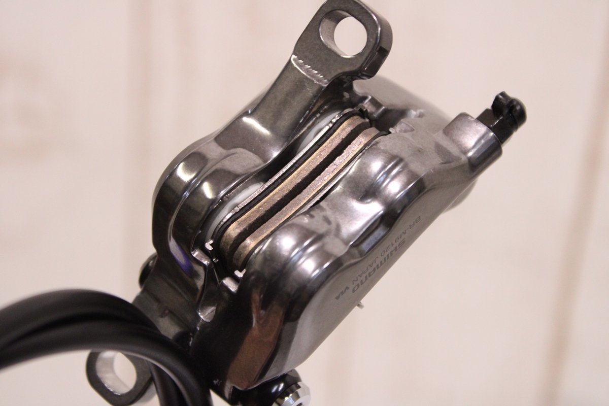 ★SHIMANO シマノ BR-M9120 XTR 油圧式 ディスクキャリパー BL-M9120 左レバー セット 美品 ※難あり_画像3