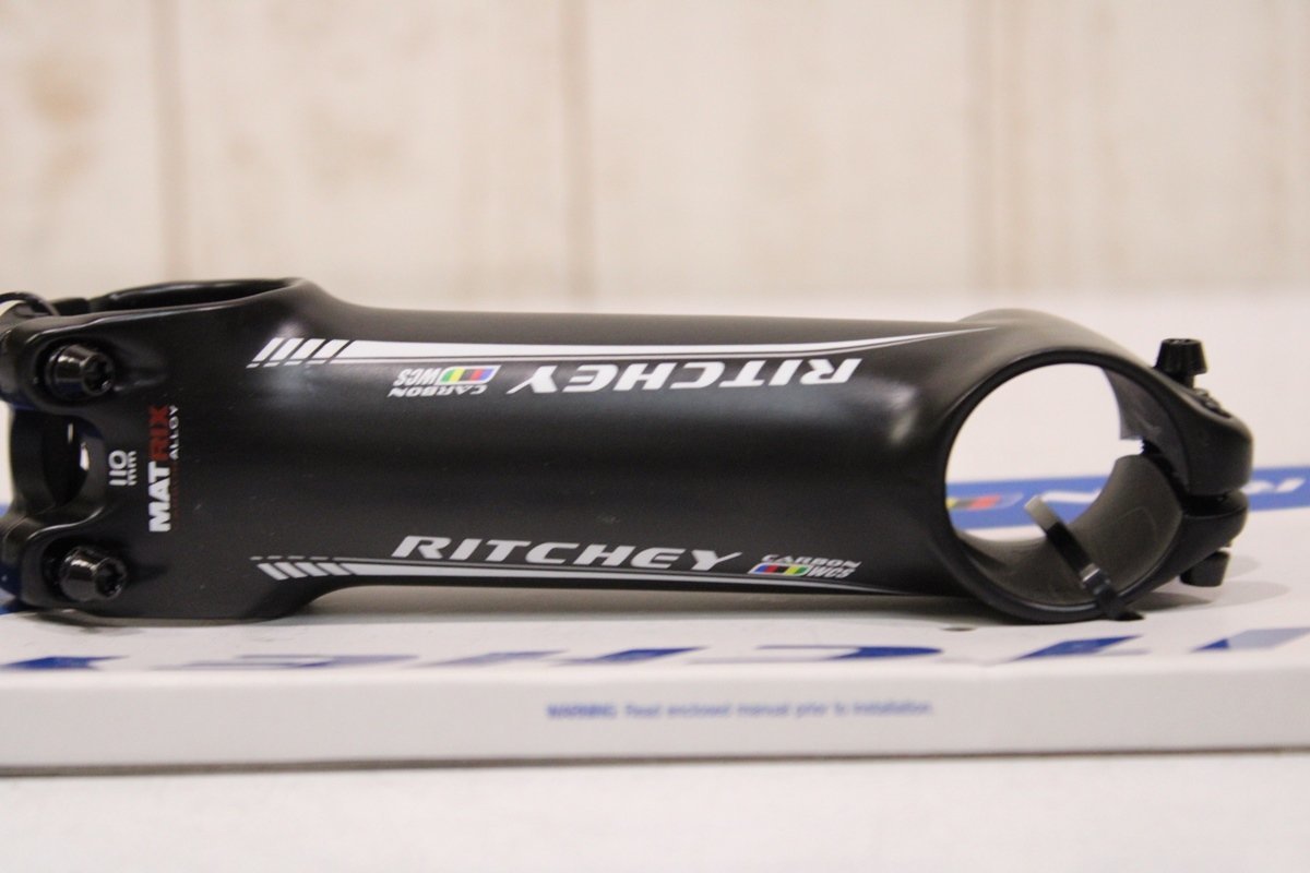 ★RITCHEY リッチー WCS CARBON MATRIX C260 110mm アヘッドステム OS 6度 未使用品_画像5