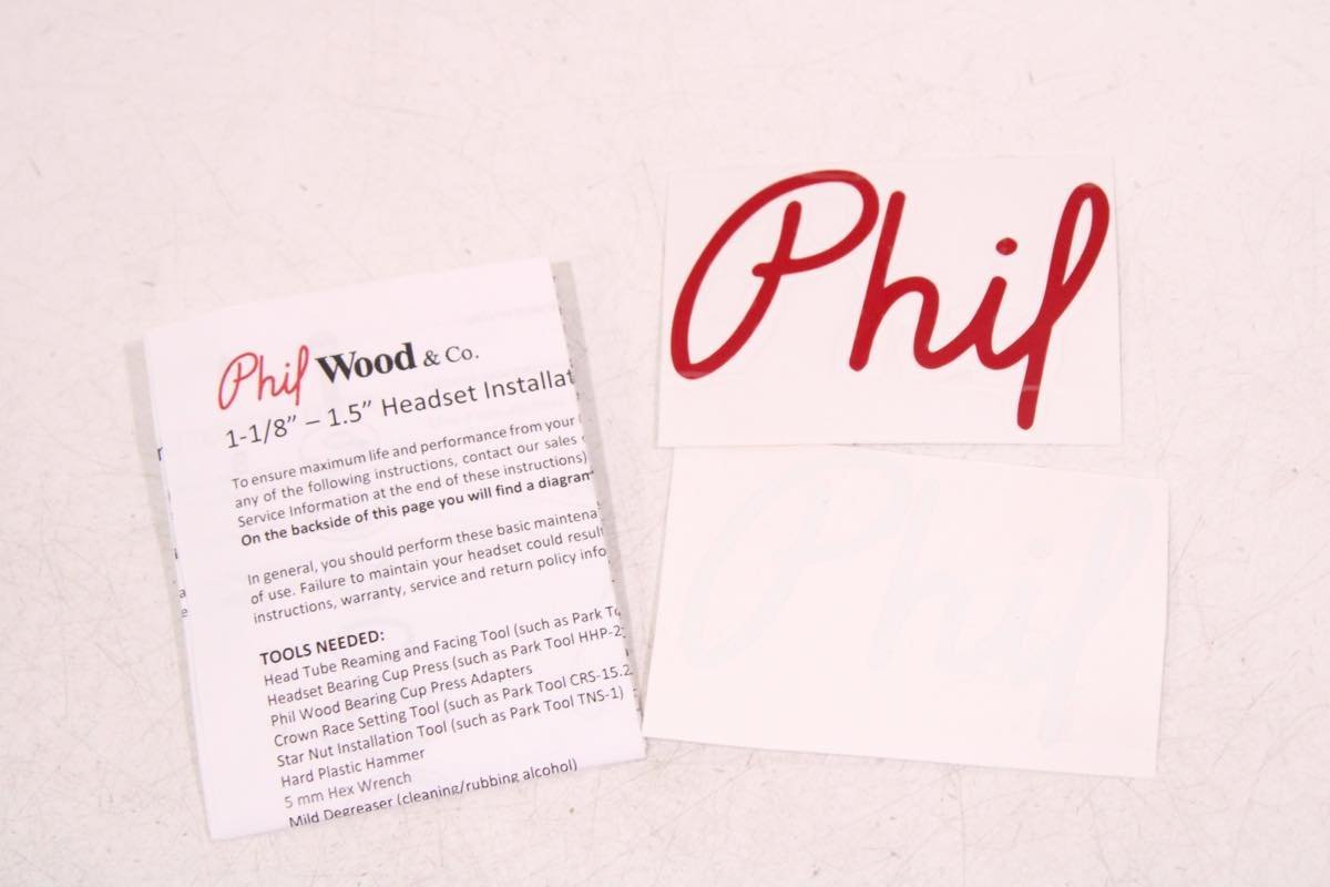 ★Phil Wood フィルウッド 1.5 Tapered アヘッド用 ヘッドパーツ 未使用品_画像5