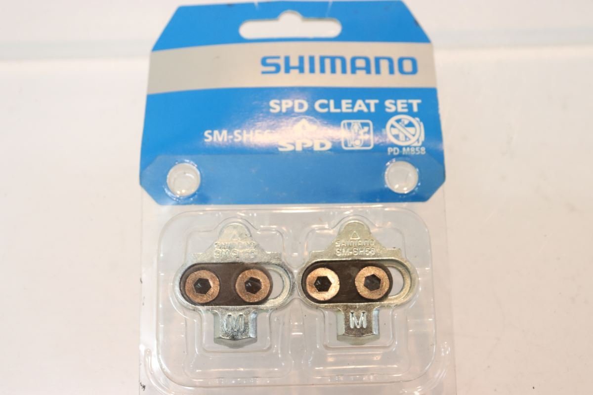 ▽SHIMANO シマノ SM-SH56 クリートセット 未使用品_画像1